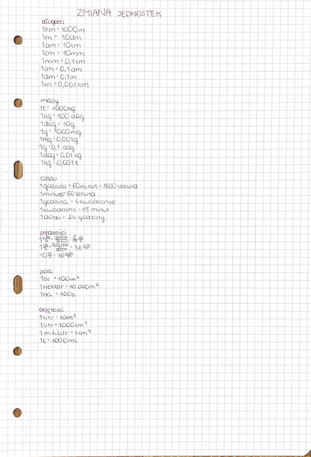 atugosici
ZMIANA JEDNOSTEK
1km = 1000m.
O
1m
10am
1am
10cm
1cm = 10mm.
1mm = 0,1cm
1cm=0,1am
1am-0,1m
1m =0,001 km
masy
1t1000kg
1kg = 100 d