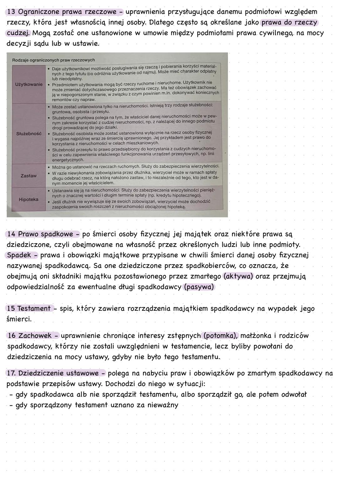 Prawo cywilne i rodzinne
1 W prawie cywilnym:
• strony stosunków mają autonomiczną i równorzędną pozycję (każdy może bronić swoich
interesów