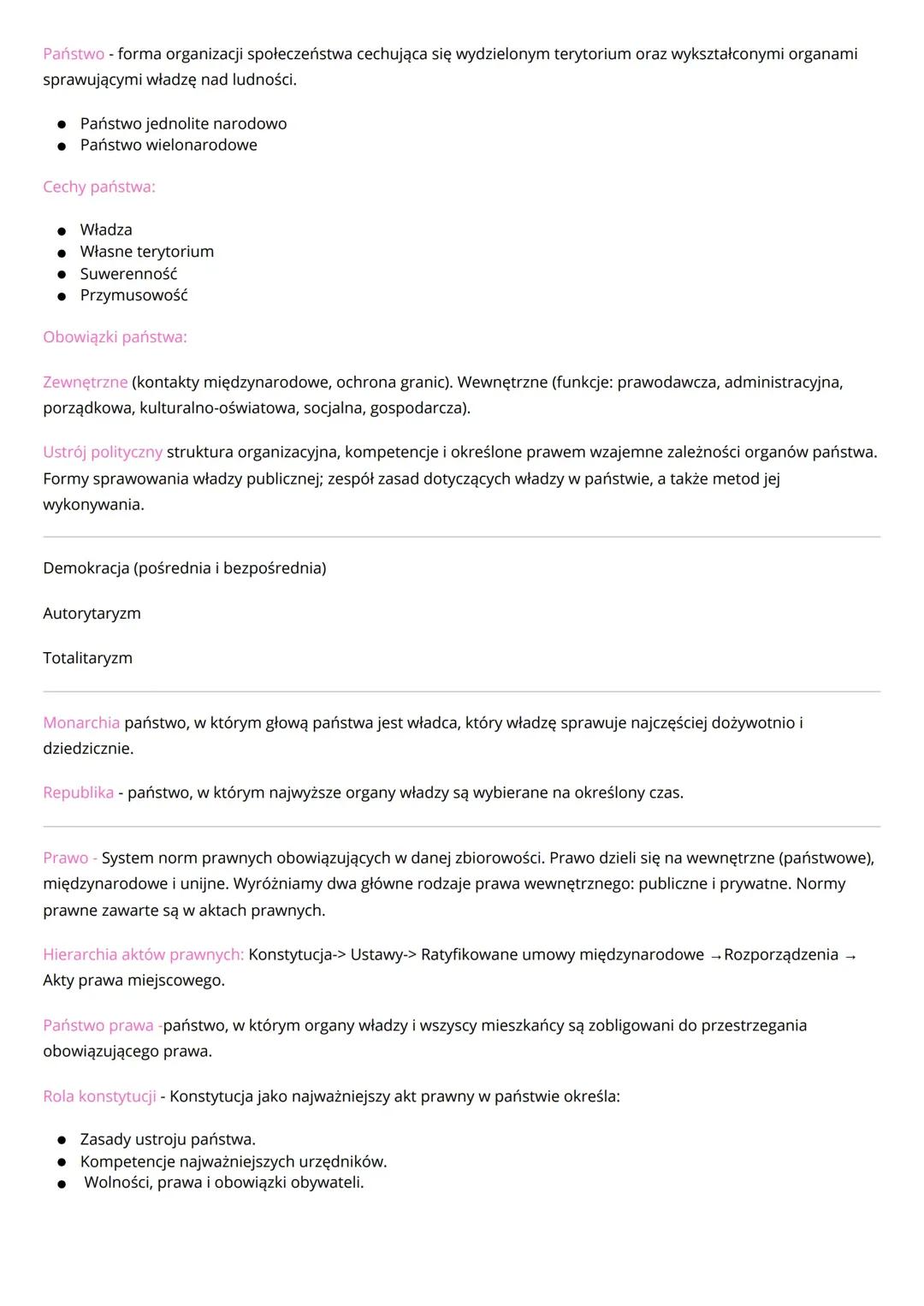 Polska państwem demokratycznym