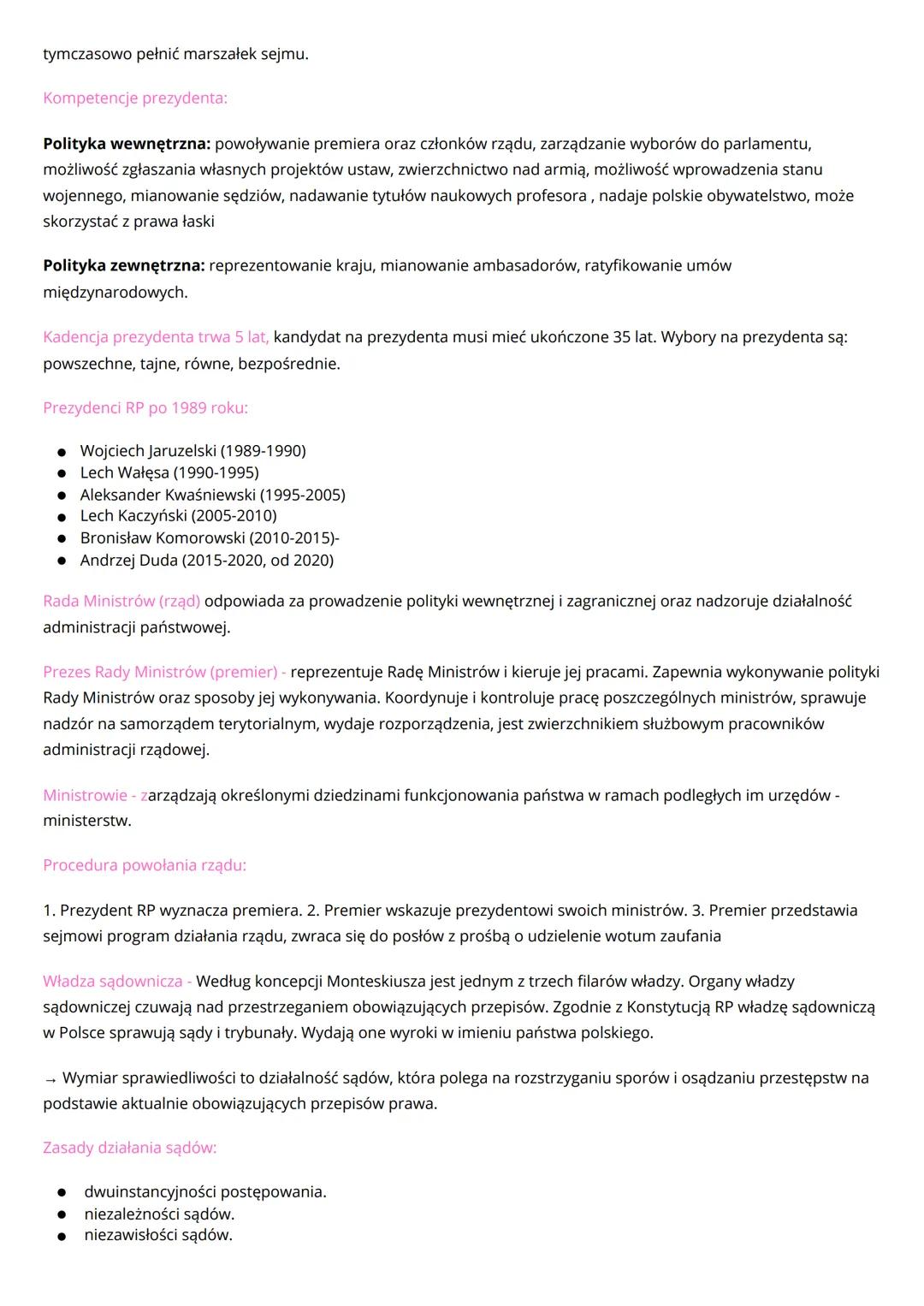 Państwo - forma organizacji społeczeństwa cechująca się wydzielonym terytorium oraz wykształconymi organami
sprawującymi władzę nad ludności