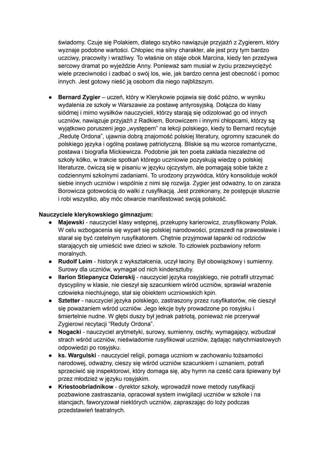 "Syzyfowe prace" Stefan Żeromski
Geneza: Żeromski pragnął ukazać przeżycia i doświadczenia pokolenia, które dorastało w
atmosferze walki z r