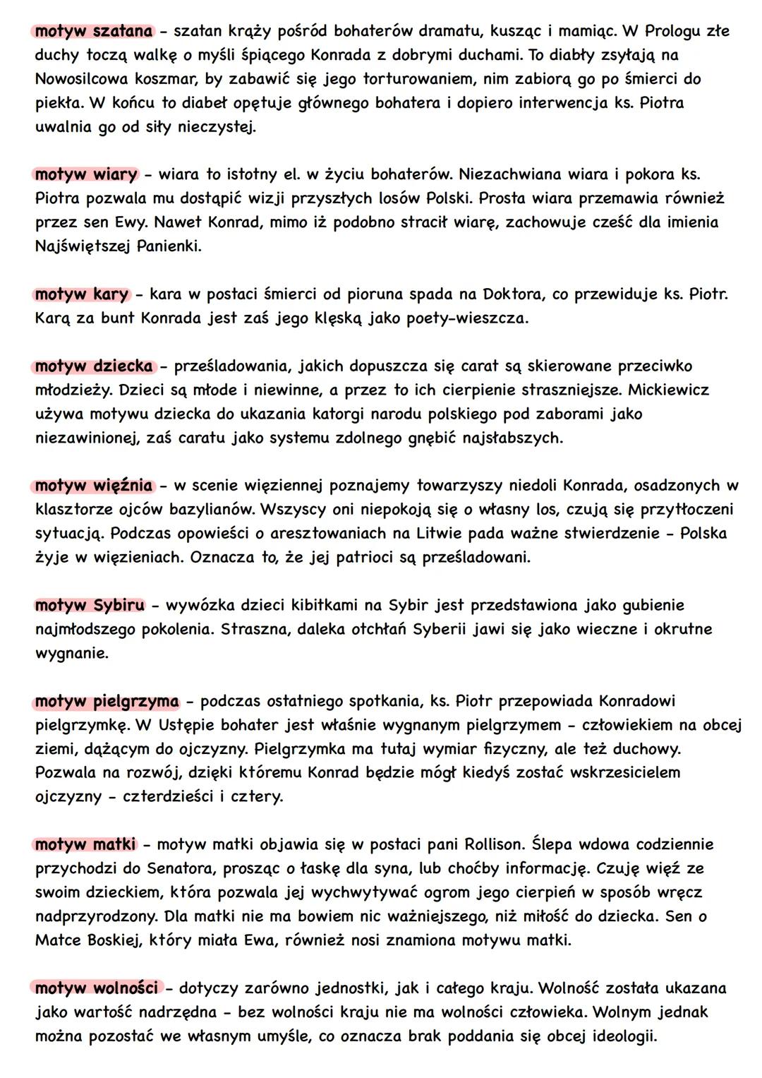 Oriady of m
gatunek
> Utwór ma cechy dramatu romantycznego:
Adam Mickiewicz
⚫ odrzucenie zasady trzech jedności (różne miejsca akcji, dłużej