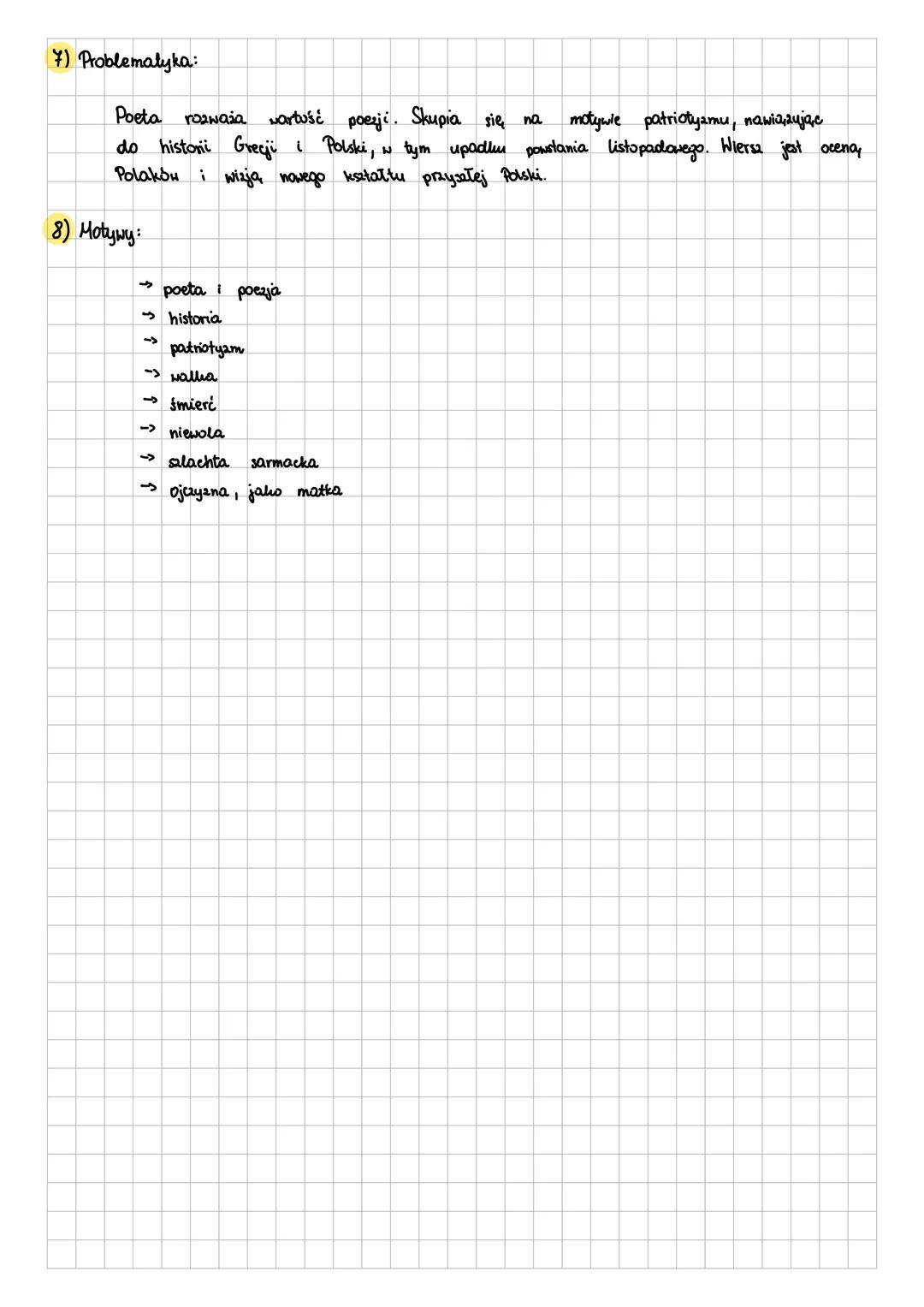 1) Geneza
Grob Agamemnona
• Juliusz Słowacki
Podrói do Ziemi Świętej Neapolu ", jego pieśnia, VIII.
Utwór jest fragmentem poematu
Został nap