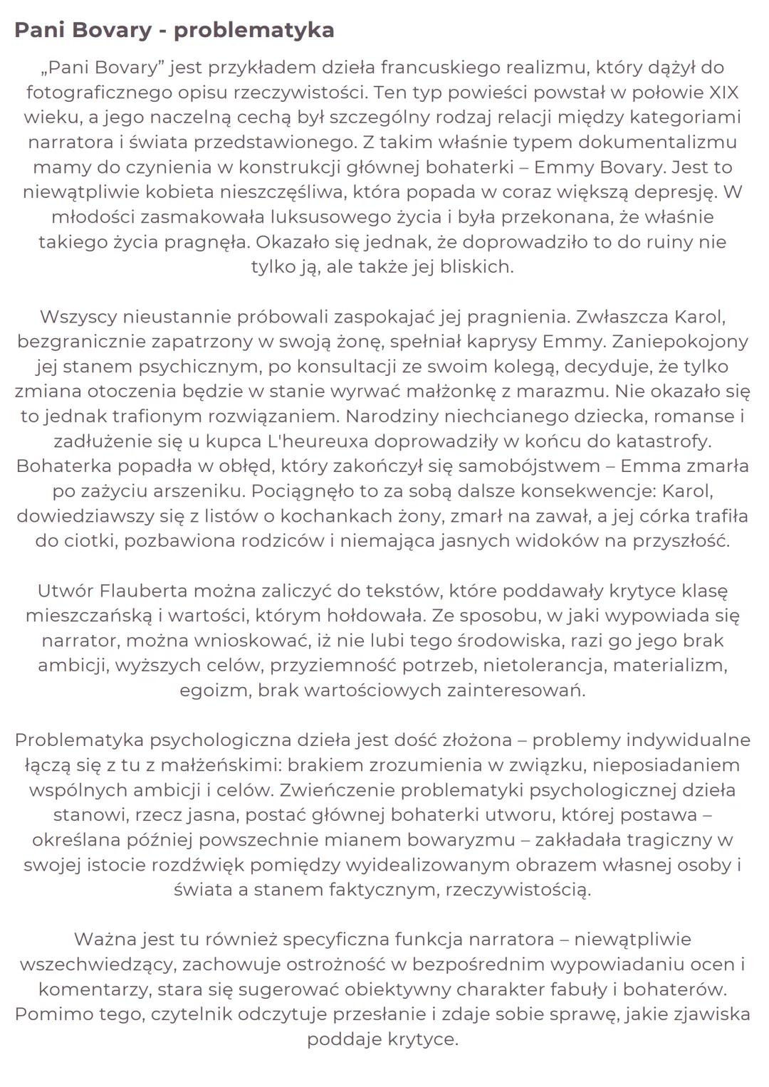 # Pani
# Bovary
## GUSTAW
## FLAUBERT # "Pani Bovary"
G. FLAUBERT
Geneza „Pani Bovary"
Książka została wydana w roku 1857. Na jej kszta