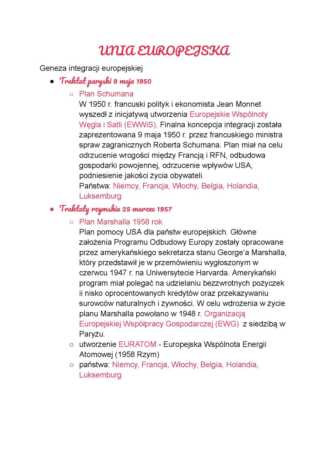 unia europejska