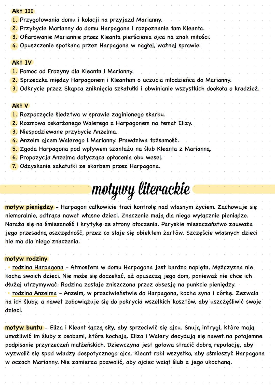 Le
Skapiec
gatunek
Molier
> Dzieło Moliera nawiązuje do tradycji komedii satyrycznej (przedstawianie w krzywym
zwierciadle negatywnych zjawi