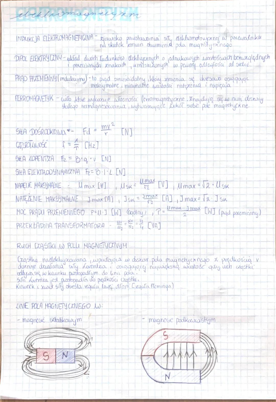 dektromagnetyem
INDUKCJA ELEKTROMAGNETYCZNA - Kjawisko powstawania siły elektromotovyexnej w przewodniku
na skutch xmian strumienia pola muq