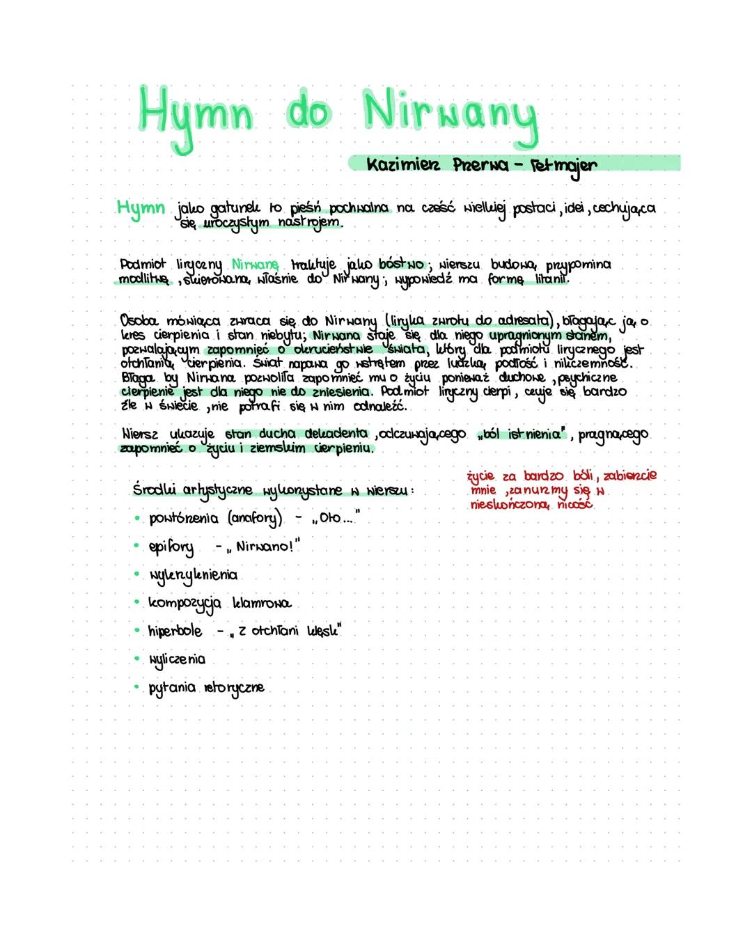 Koniec wieku XIX
(jebać wszystko, nic nie ważne,
jebnie w nas asteroida).
Kazimierz Przerwa - Tetmajer
Kazimierz Przerwa - Tetmajer jest naz