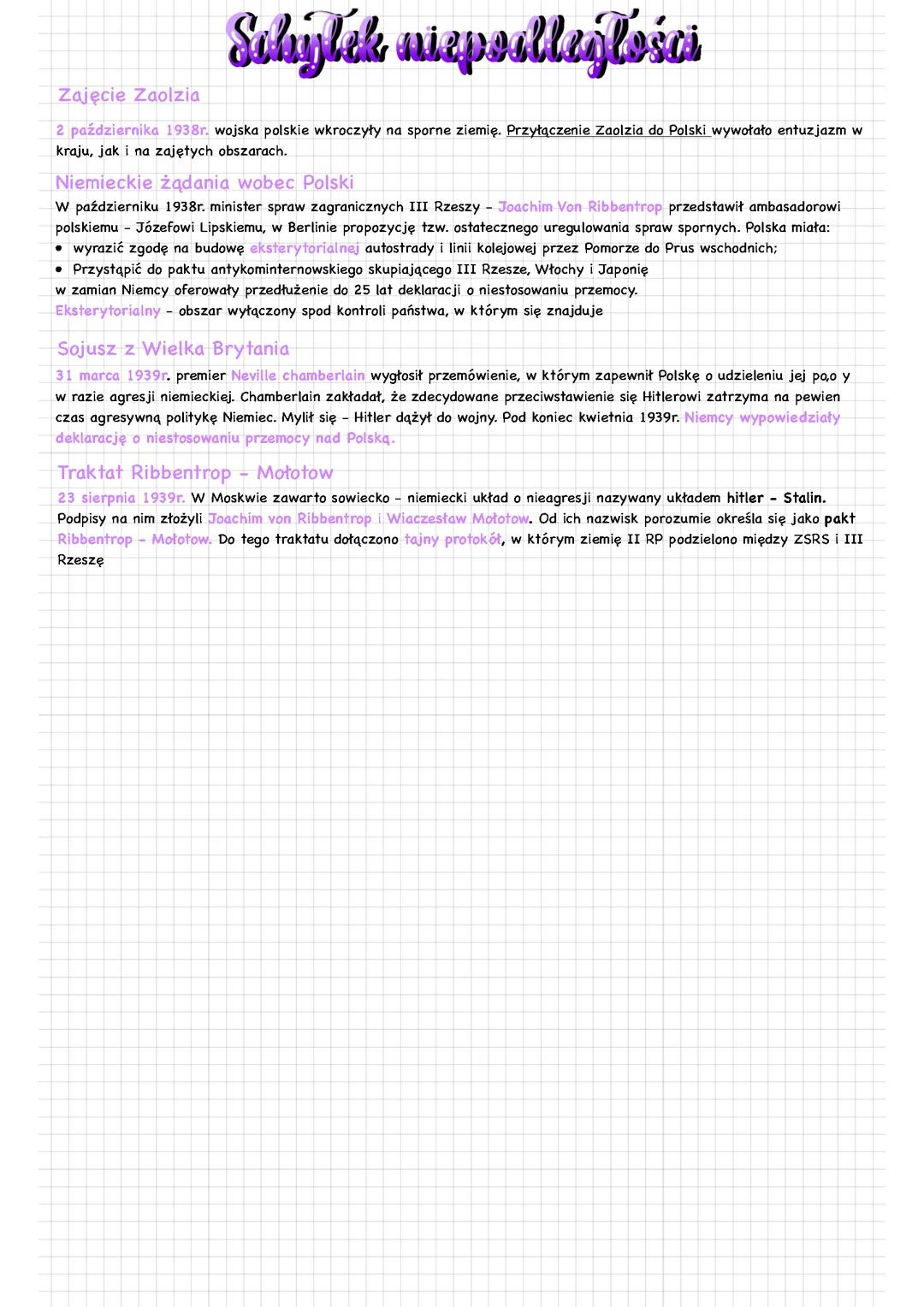 Schyłek Niepodległości