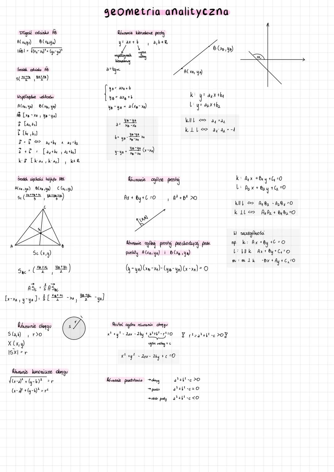 geometria analityczna