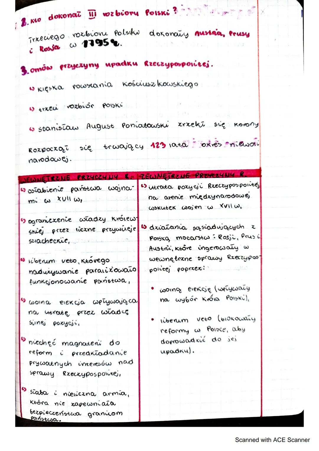 Lekcja
Ceviat
: Powstanie
Polski
Kościuszkowskie
i trzeci rozbiór
omów przyczyny i przebieg powstania Kościuszkowskie
go.
Powstanie Kościusz