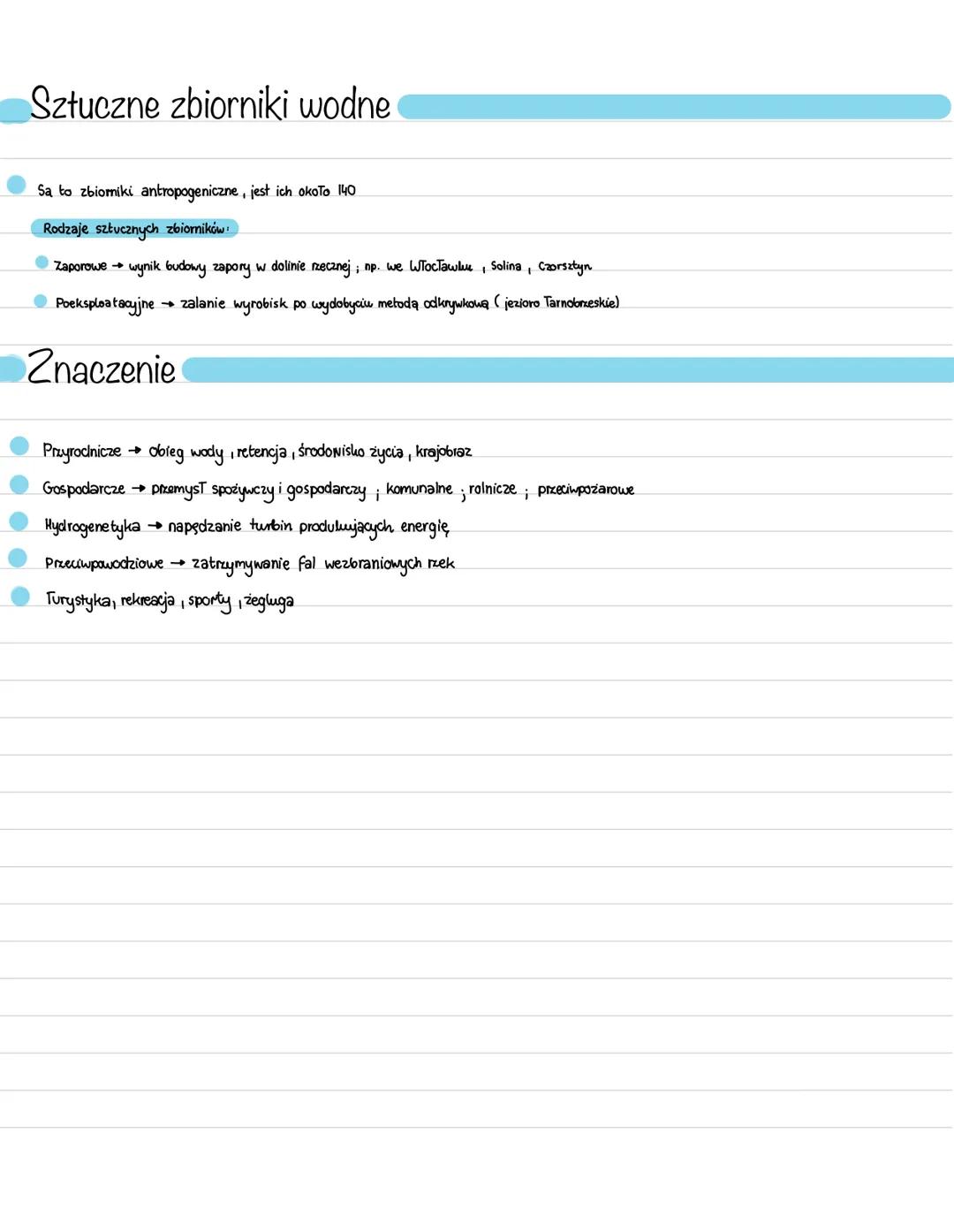 # Jeziora Polski
## Występowanie jezior
- Występuje blisko 7100 jezior, zajmują < 1% obszaru kraju
- Jeziora rozmieszczone nierównomiernie
