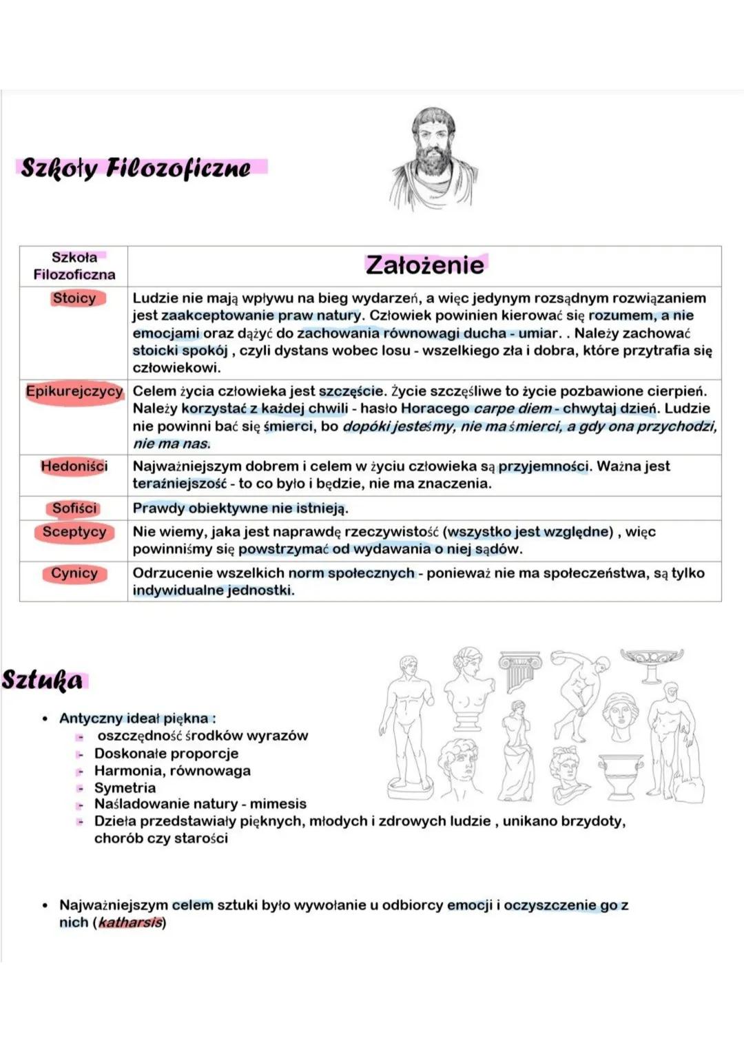 # Charakterystyka Epoki
Nazwa
Nazwa antyk pochodzi od łacińskiego słowa antiquus -
dawny/stary
Nazw starożytność i antyk używamy wymienni