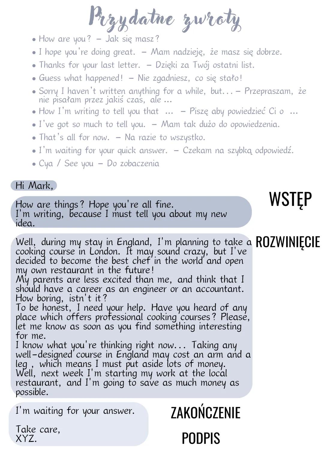 # Wypowiedzi pisemne
na maturze podstawowej
W tej części egzaminu masz okazję wykazać się znajomością gramatyki,
słownictwem i kreatywności