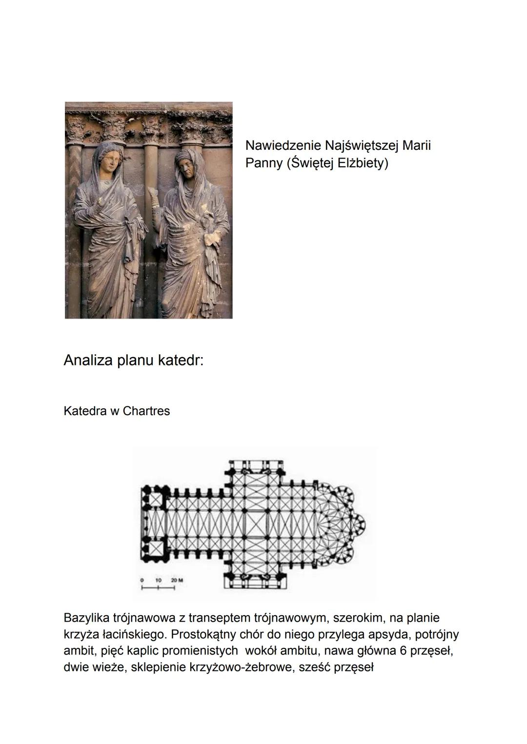 # Architektura Gotycka
Cechy architektury gotyckiej:
* podstawa budowli była wzniesiona na planie krzyża,
* system halowy i bazylikow