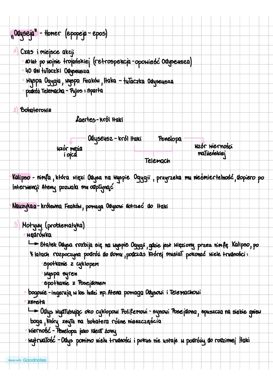 „Odyseja” Homer