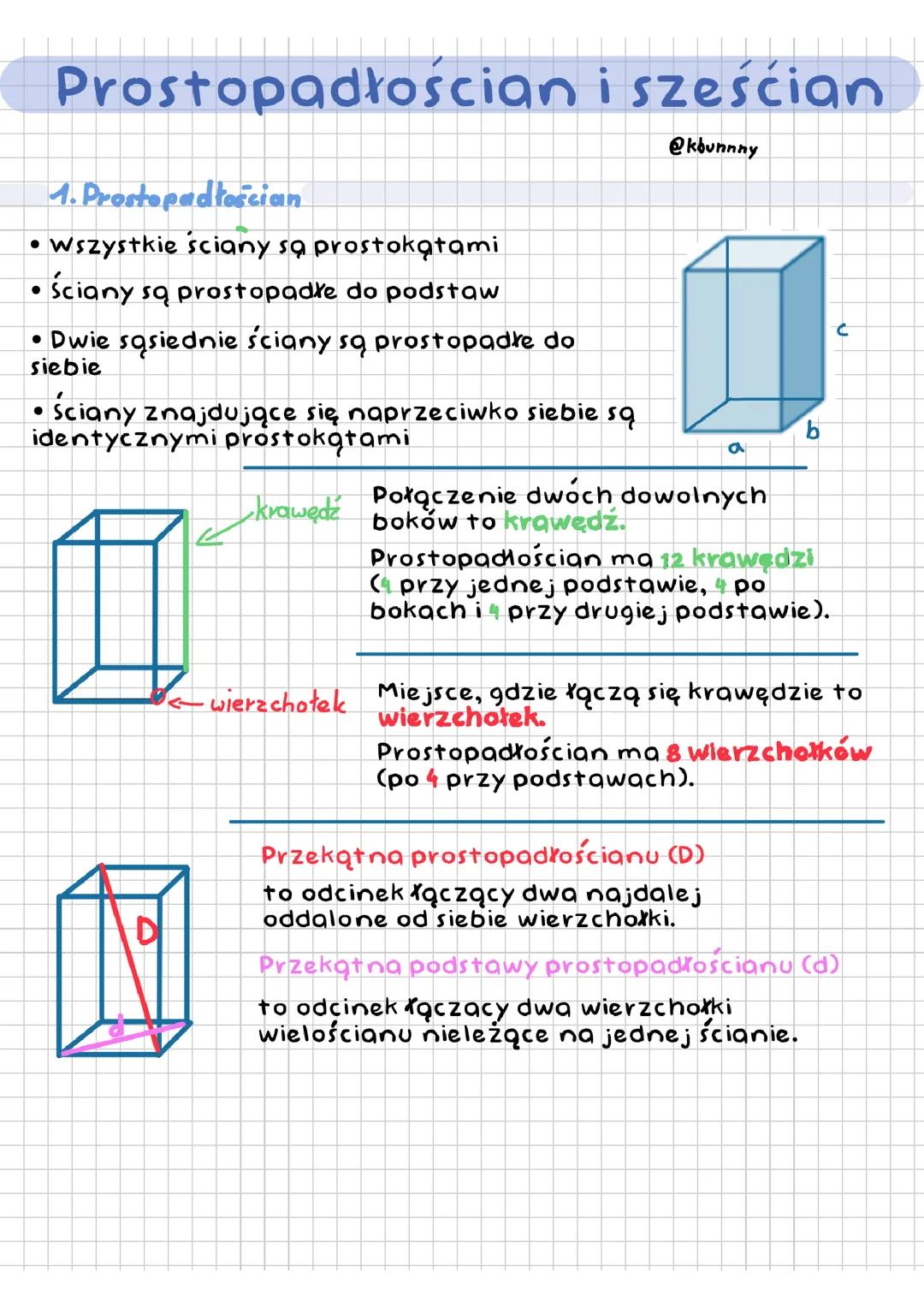 Prostopadloscian i szescian