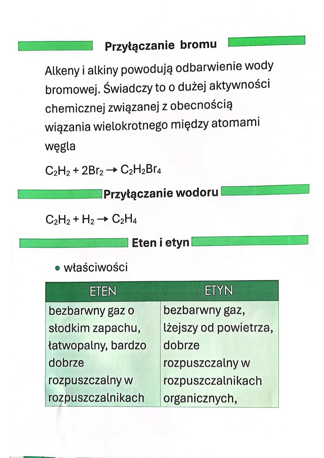 ALKANY, ALKENY, ALKIY
WĘGLOWODORY
NASYCONE-
alkany
NIENASYCONE-
alkeny, alkiny
szereg homologiczny-
zbiór związków
organicznych o
podobnej b