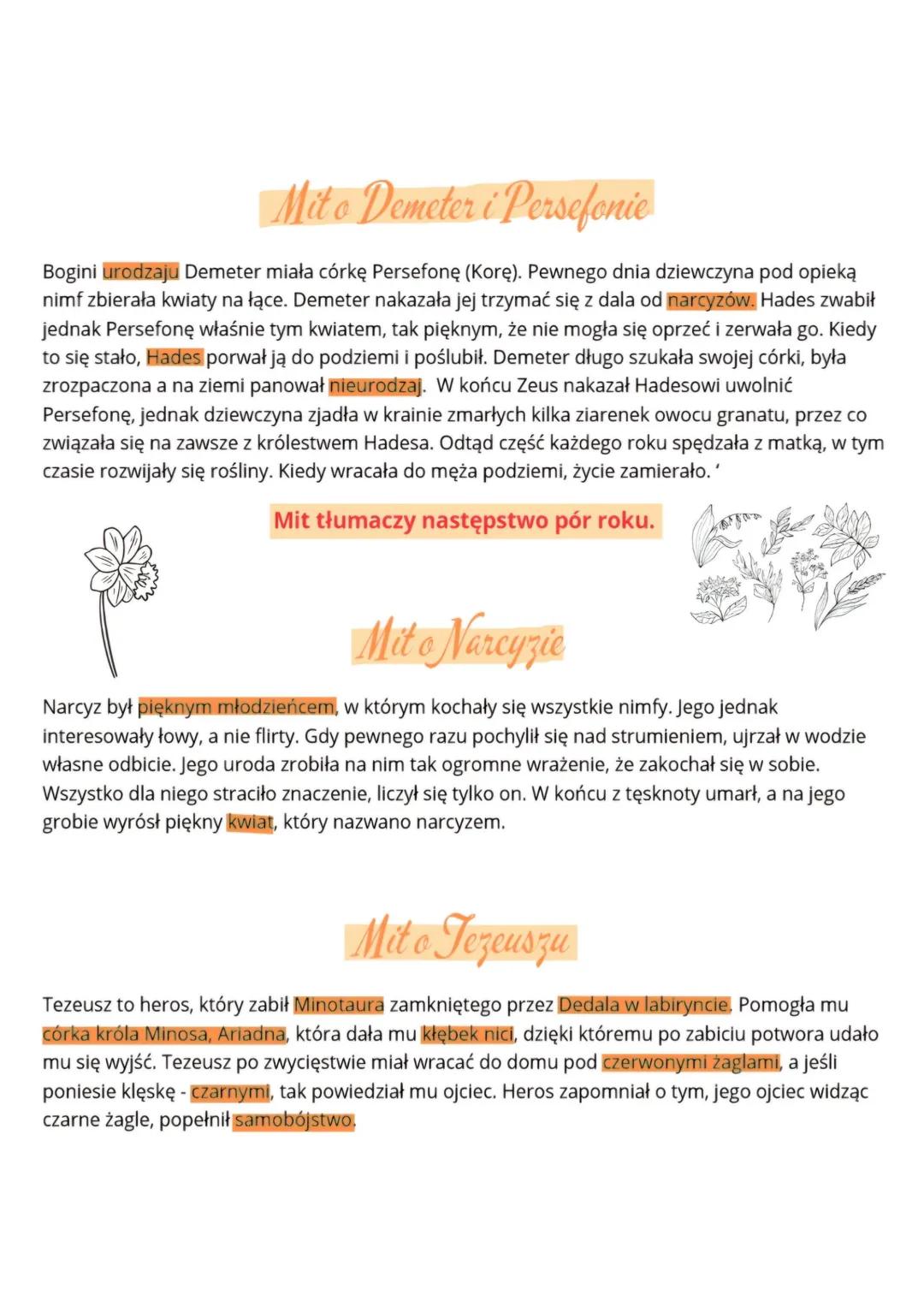 Mitologia ez. 1 Grecja
Jan Parandowski
Mitologia - zbiór mitów
mil - opowieść o bogach, herosach, legendarnych bohaterach i nadnaturalnych w