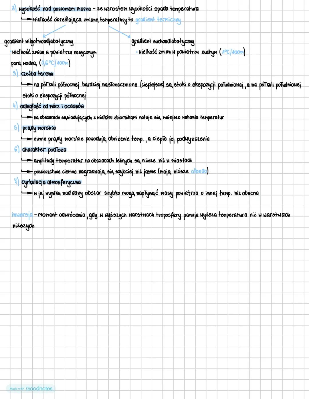TEMPERATURA POWIETRZA
1 Promieniowanie słoneczne
głównym źródłem energii cieplnej na Ziemii jest promieniowanie słoneczne 99% promieniowanie