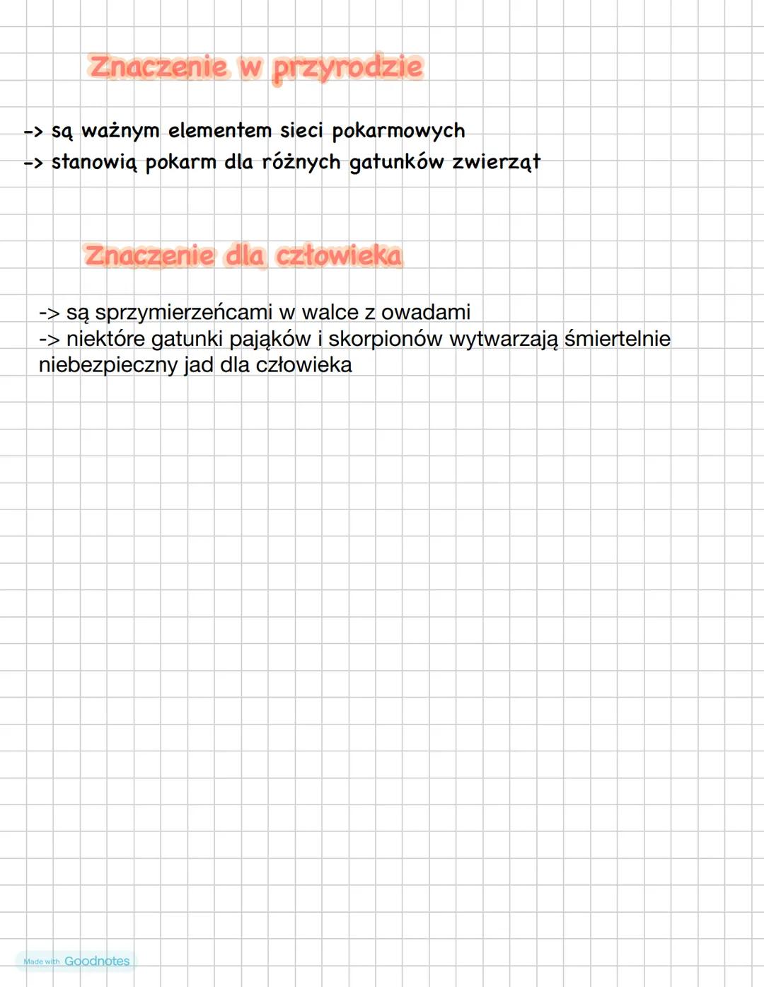 Biologia
Miejsce życia wygląd
To głównie zwierzęta lądowe.
Ciało pajęczaków jest chronione przez
Pajęczaki
Chitynowy oskórek, który chroni j
