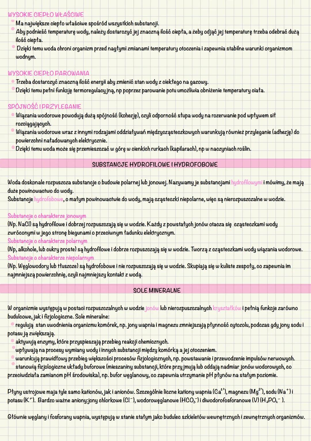 Sutad chemiczny organizmőna
Główne związki nieorganiczne: woda, sole mineralne
Związki organiczne: związki węgla, które w warunkach naturaln
