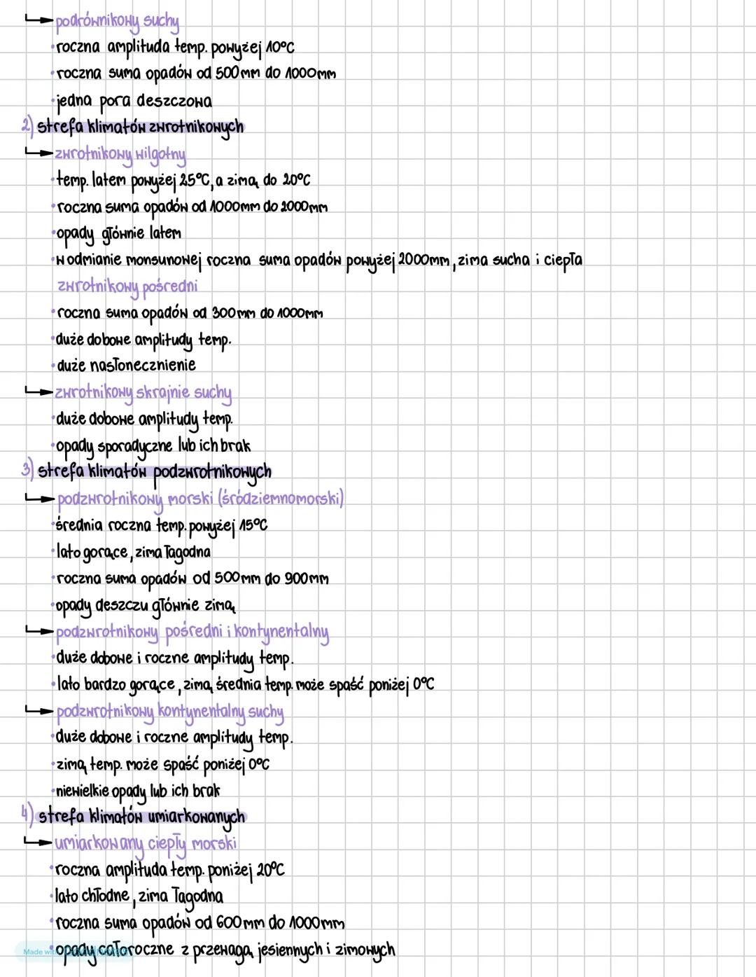KLIMATY KULI ZIEHSKIEY
1 Klimat - to układ warunków pogodowych cechujący się typową, zmiennością w ciągu roku, charaktery-
styczny dla daneg