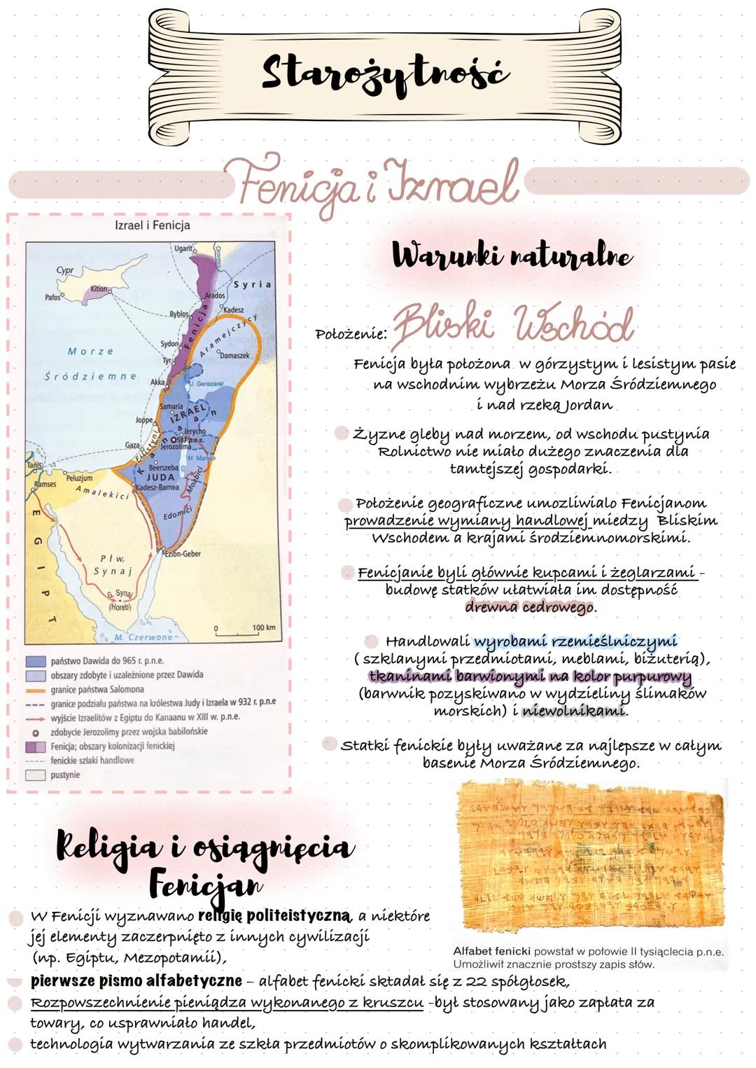 # Starożytność
# Fenicja i Izrael
Izrael i Fenicja
1.
Cypr
Syr
Kitiona
Pafos
1.
Byblos
Sydon
Morze
Śródziemne
Peluzjum
Amal
m