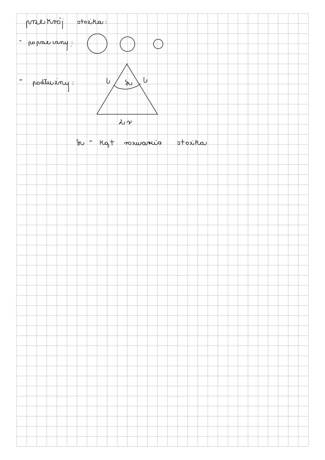 walec
يماس
powstaje przez obrót pro-
otokąta dookoła prostej
zawierającej jeden a
bokow
h
↑
stożek
-
obrót
trój ką ta
prosto-
Kątnego dookoł