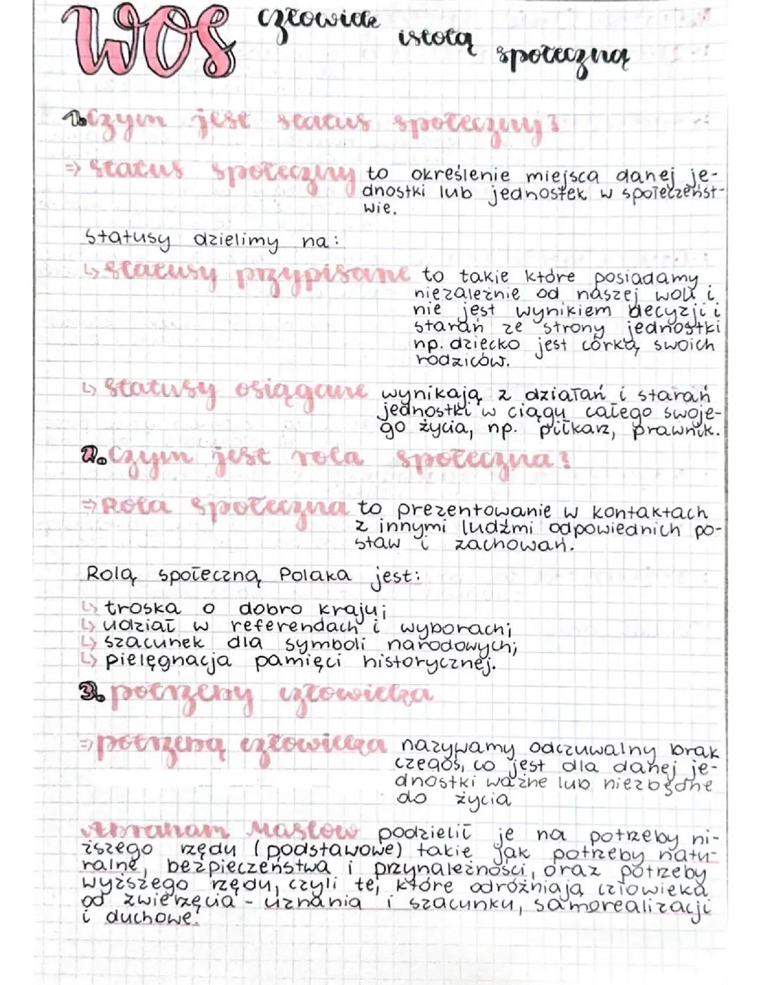 Człowiek istotą społeczną