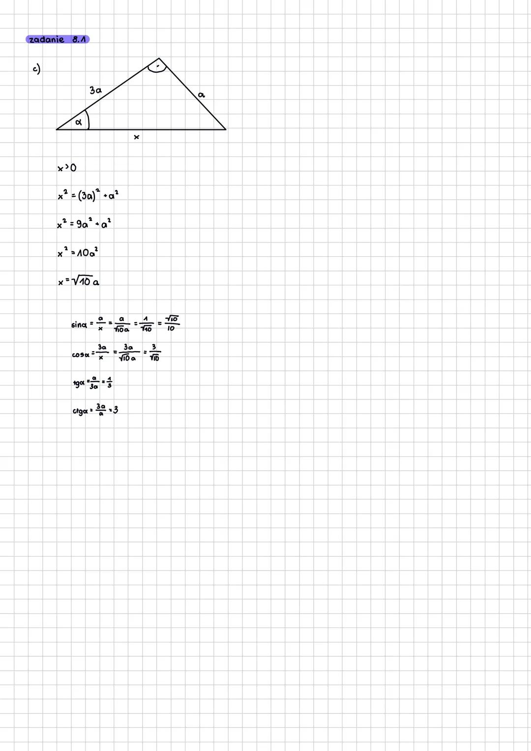 # 1. oqreślenie sinusa, cosinusa,
tangensa i cotangensa w trójkącie
mestokątnym
A
B
A
D
E
F
sina
tg
$
\alpha$
ctga
b
AABCDEF
si