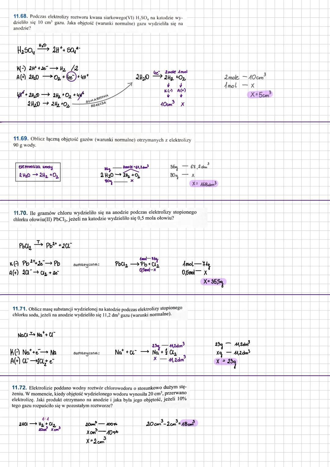 # elektorliza
to mozkład danej substancji pod wptywem pola el. Jest to proces Hymuszony. Zachodzi H
elektrolizenze. Hyróżniamy elektrolizę