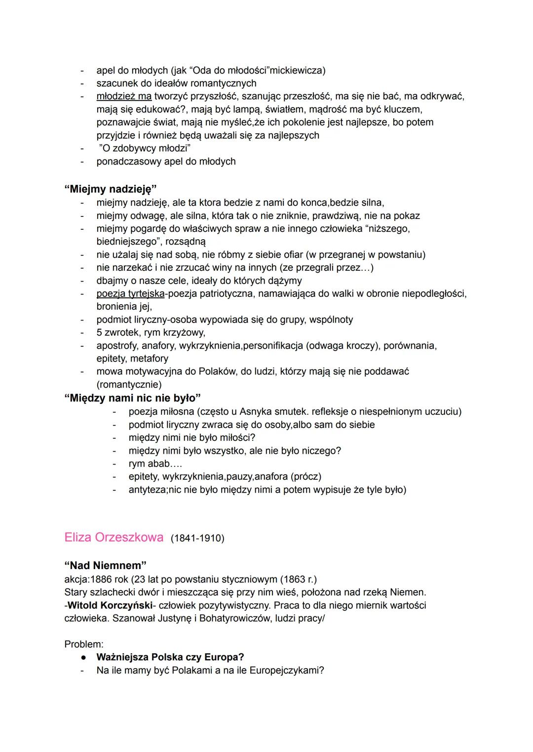 POZYTYWIZM
1864-do początku lat 90 XIX
Polska-pozytywizm
• Świat-realizm, naturalizm
Popularne pojęcia
Utylitaryzm- przydatność dla społecze