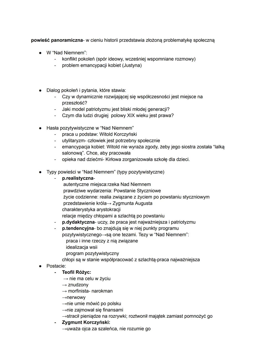 POZYTYWIZM
1864-do początku lat 90 XIX
Polska-pozytywizm
• Świat-realizm, naturalizm
Popularne pojęcia
Utylitaryzm- przydatność dla społecze