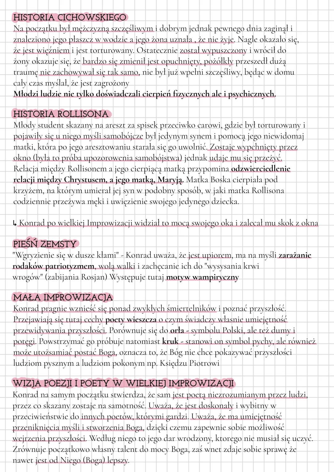 # Dziady część IV"
Autor: Adam Mickiewicz
GENEZA
każda część była pisana w innym czasie. Nie ma pierwszej części. II → IV → III
IV- konc