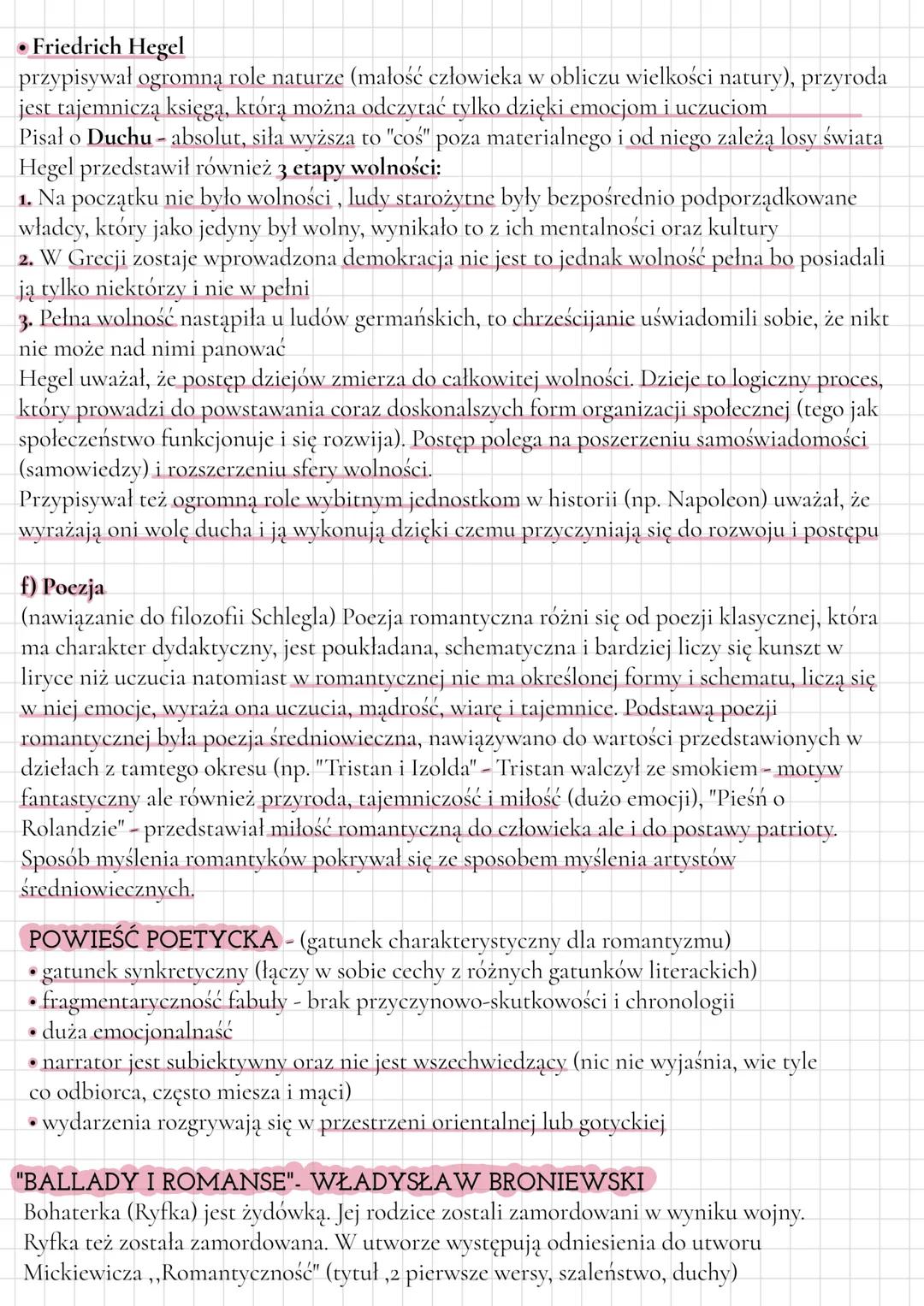 Romantyzm
CZAS TRWANIA
•
Europa ⇒ 1789r. (wybuch rewolucji francuskiej) do 1848r. (Wiosna Ludów)
Polska
1822 r. (wydanie "Ballad i Romansów"