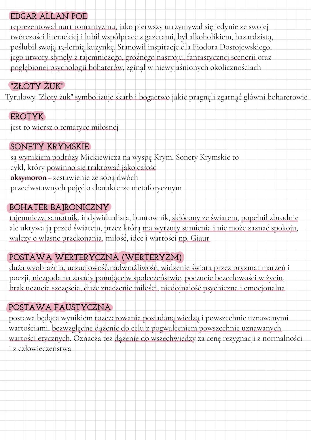 Romantyzm
CZAS TRWANIA
•
Europa ⇒ 1789r. (wybuch rewolucji francuskiej) do 1848r. (Wiosna Ludów)
Polska
1822 r. (wydanie "Ballad i Romansów"