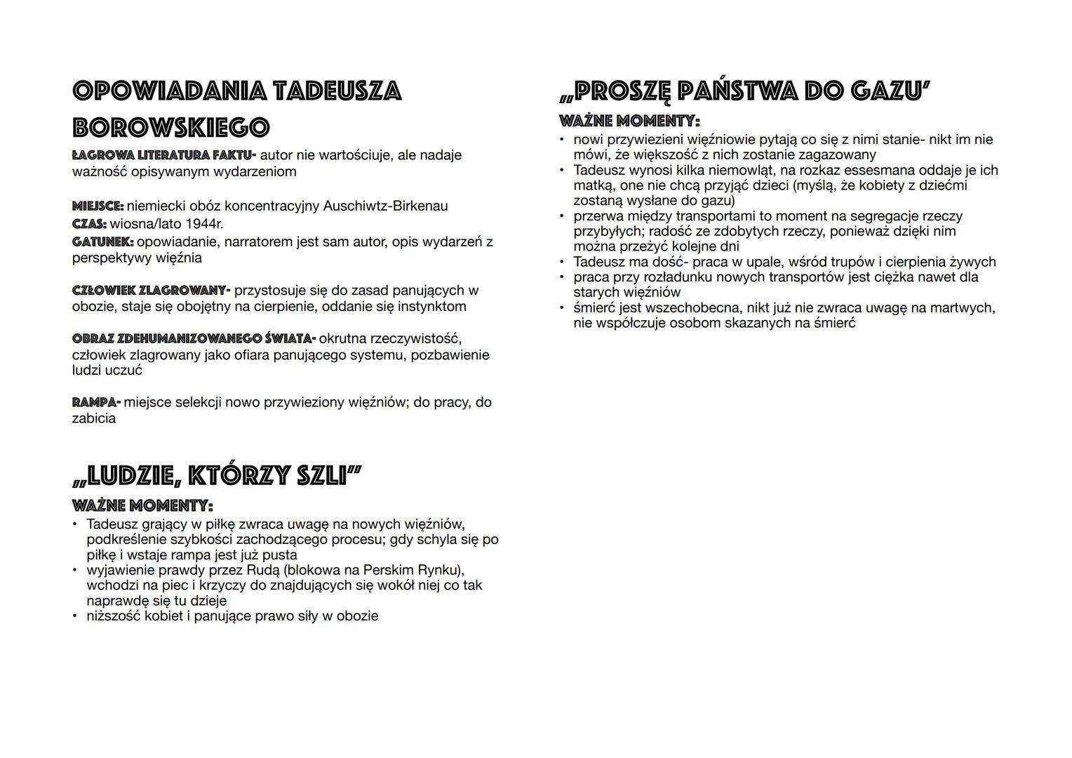 WOJNA I OKUPACJA
RAMY CZASOWE:
od 1.09.1939r. - wybuch II wojny światowej
do 8.05.1945r. - kapitulacja III Rzeszy
*wiele ważnych dzieł powst