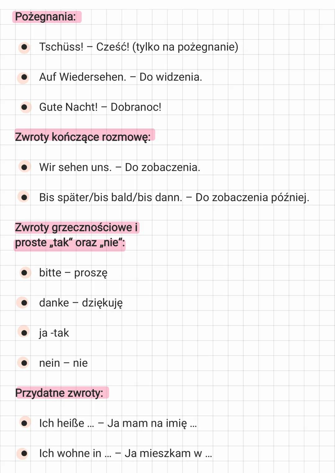 # Powitania i porzegnania
Powitanie w języku niemieckim:
- Hallo! - Cześć
- Willkommens - Witam
- Guten Morgen! - Dzień dobry! (przed godz