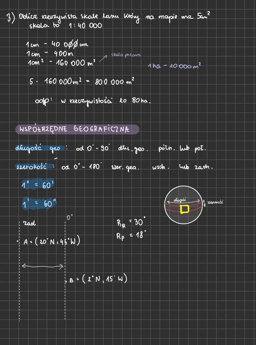 SKALE
liczbowa
1:100 000
tej sie oblicza
1cm² 100 m²
• mianowana
1cm-100km
• podziałka liniowa
1 cm
0
5km 10kn
ZADANIA NA MATURZE
1) Odległo