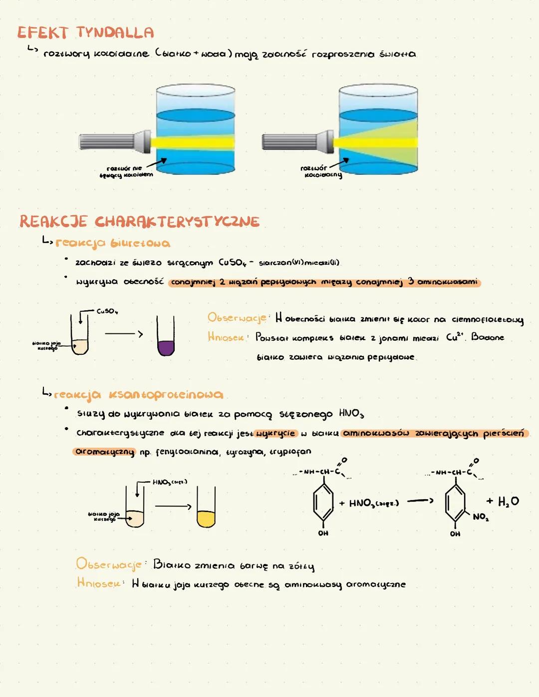 # BIAŁKA
pocimery kondensacyjne aminokwasów białkowусп
> łańcuchy zawierające ponad 50 aminokwasów, porączonych wiązaniem pepiyaowym
NIE MA