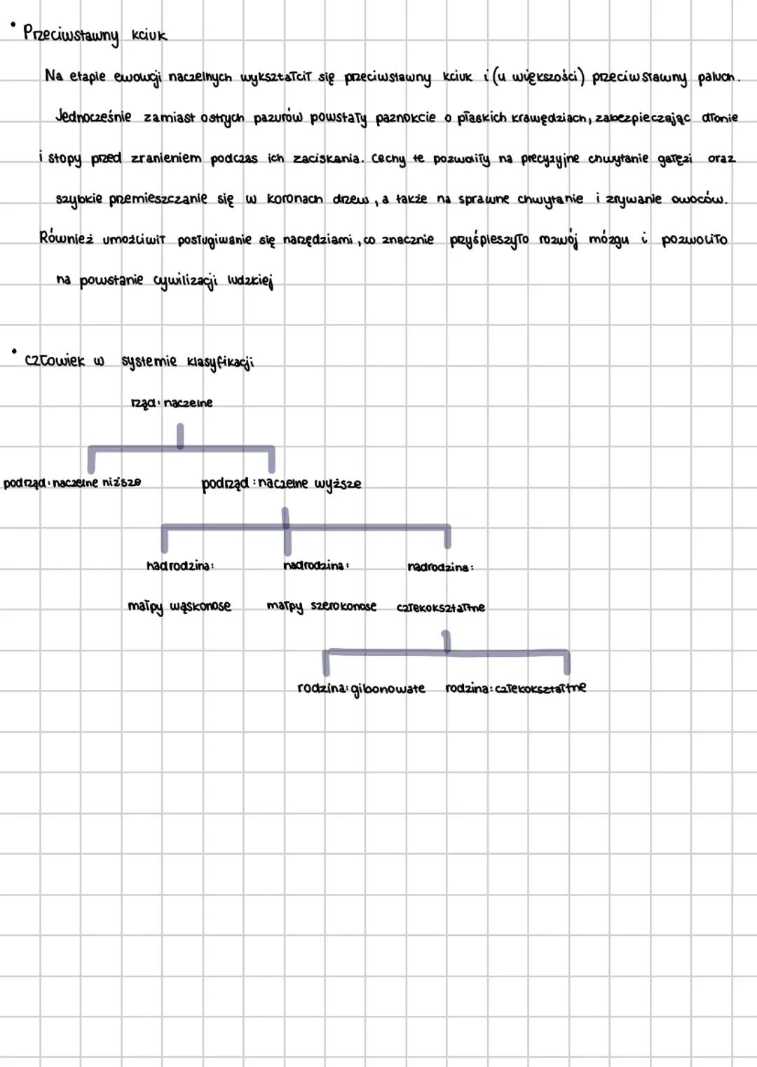 MIEJSCE CZŁOWIEKA W SYSTEMIE KLASYFIKACJI ORGANIZMÓW
Powiązanie człowieka ze światem zwierząt
Miejsce człowieka w systemie klasyfikacji orga
