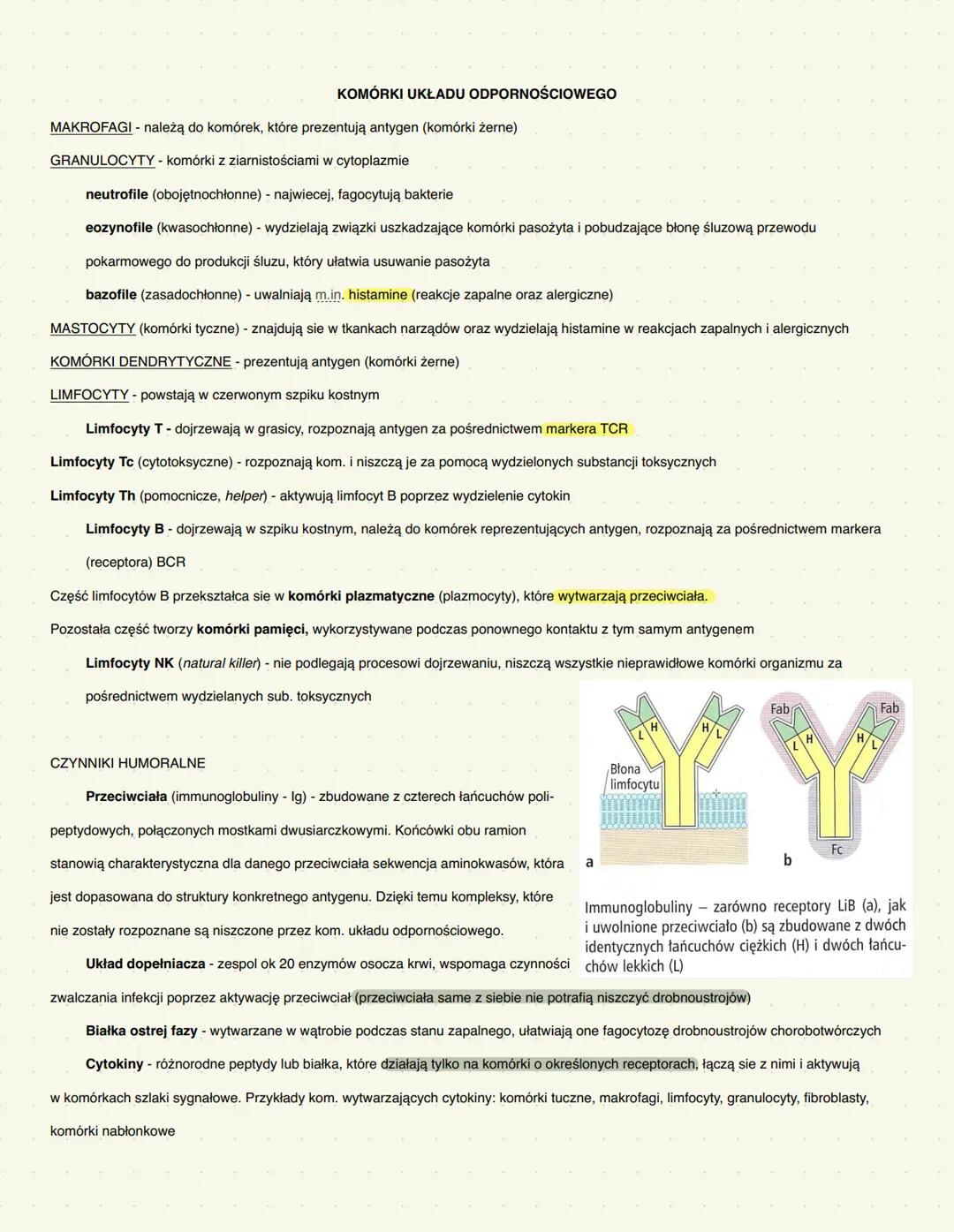 # BUDOWA I FUNKCJE UKŁADU ODPORNOŚCIOWEGO
Patogen - drobnoustroje chorobotwórcze (m.in. wirusy, protisty, pasożytnicze bakterie, grzyby)
A