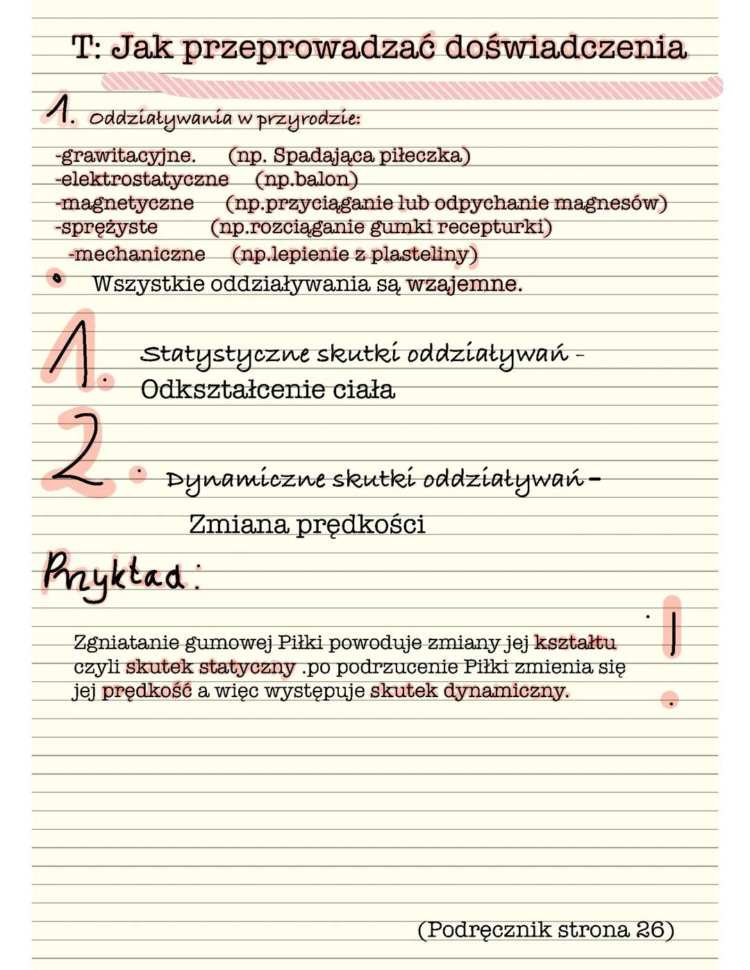 Jak przeprowadzać doświadczenia .Fizyka