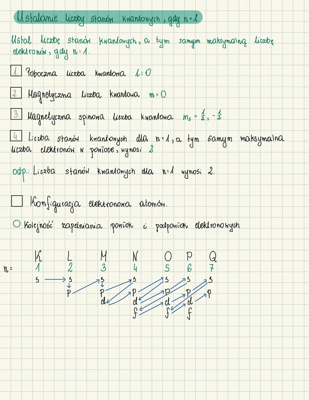 # ATOM
☐ budona atomu
jadro
komorkone
proton-cząstka naładowana
dodatnio o masie $1u$
neutron - cząsteczka obojętna
elektrycznie o masie