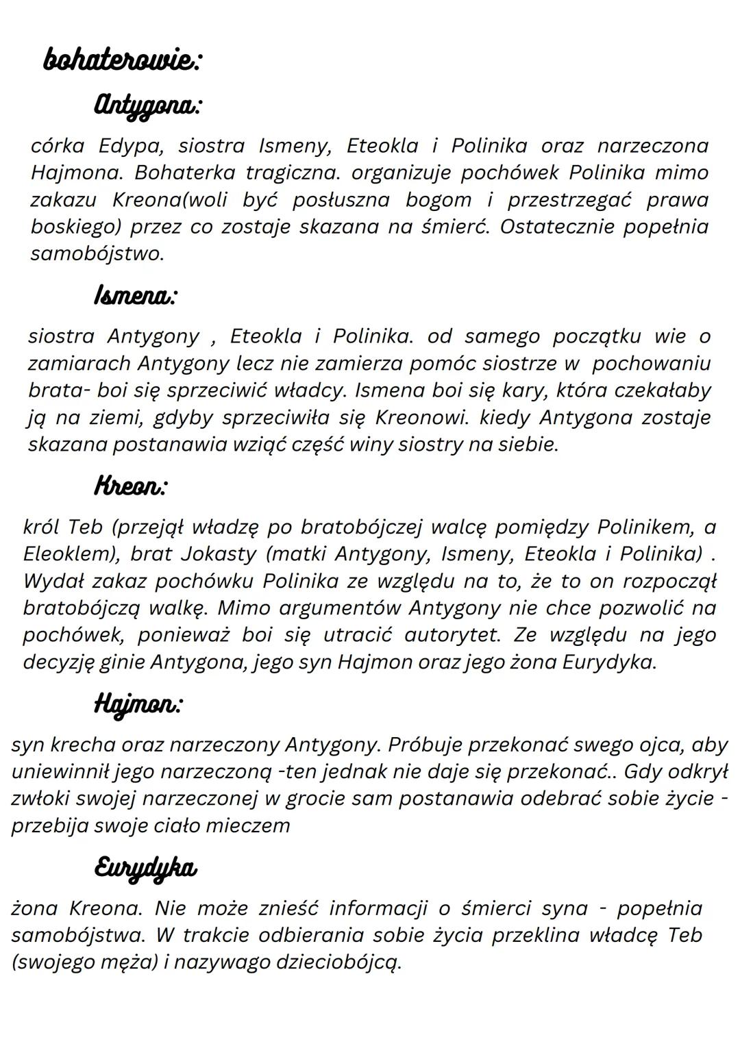 # Antygona
- Sofokles
## czas i miejsce akcji:
akcja rozgrywa się w ciągu jednego dnia od wschodu do zachodu słońca
przed pałacem królewsk