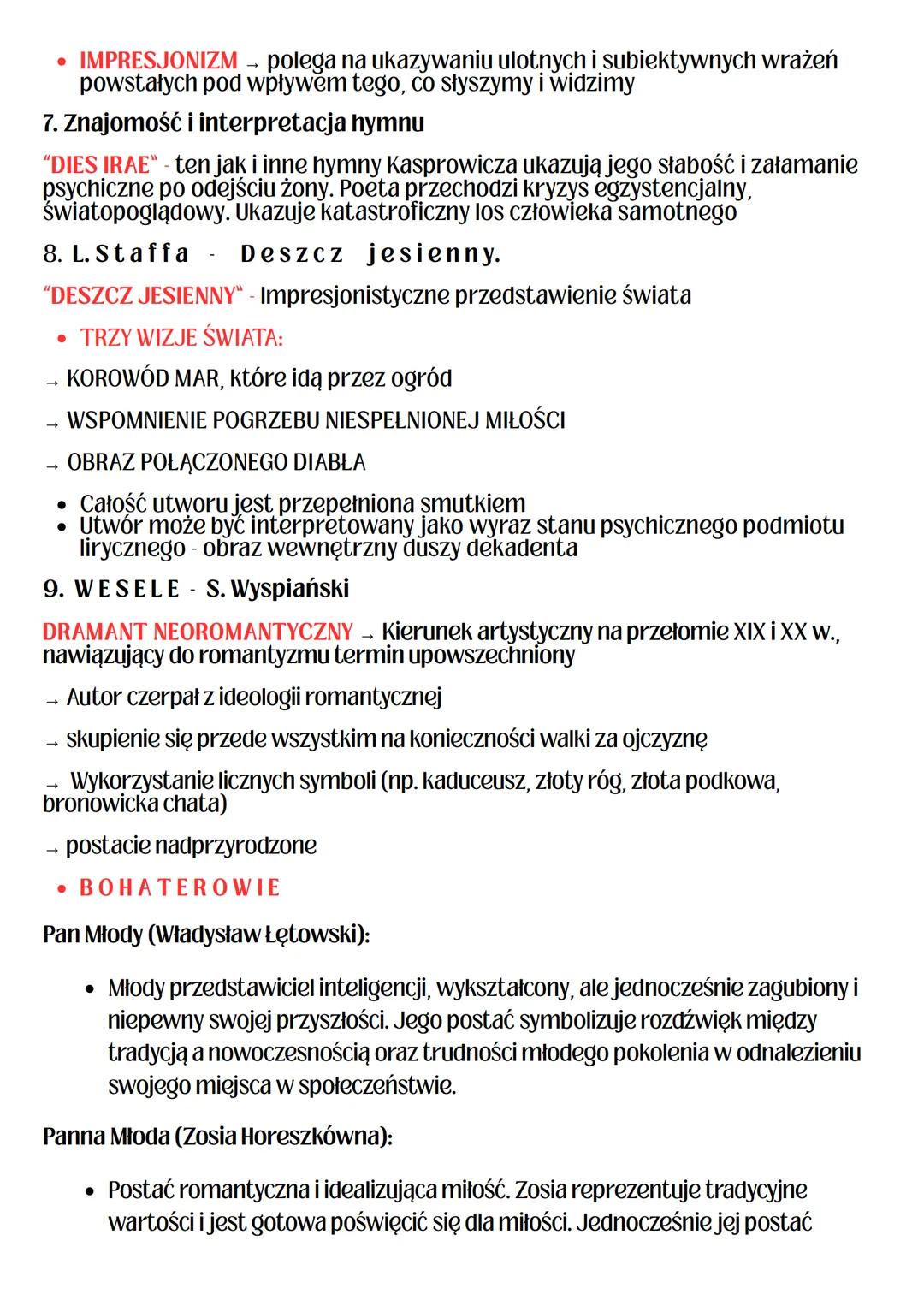 MŁODA
POLSKA
1. POJĘCIA
MŁODA POLSKA - okres, który cechuje duża liczba nowych gatunków
artystycznych
nazwa pochodzi od tytułu cyklu artykuł