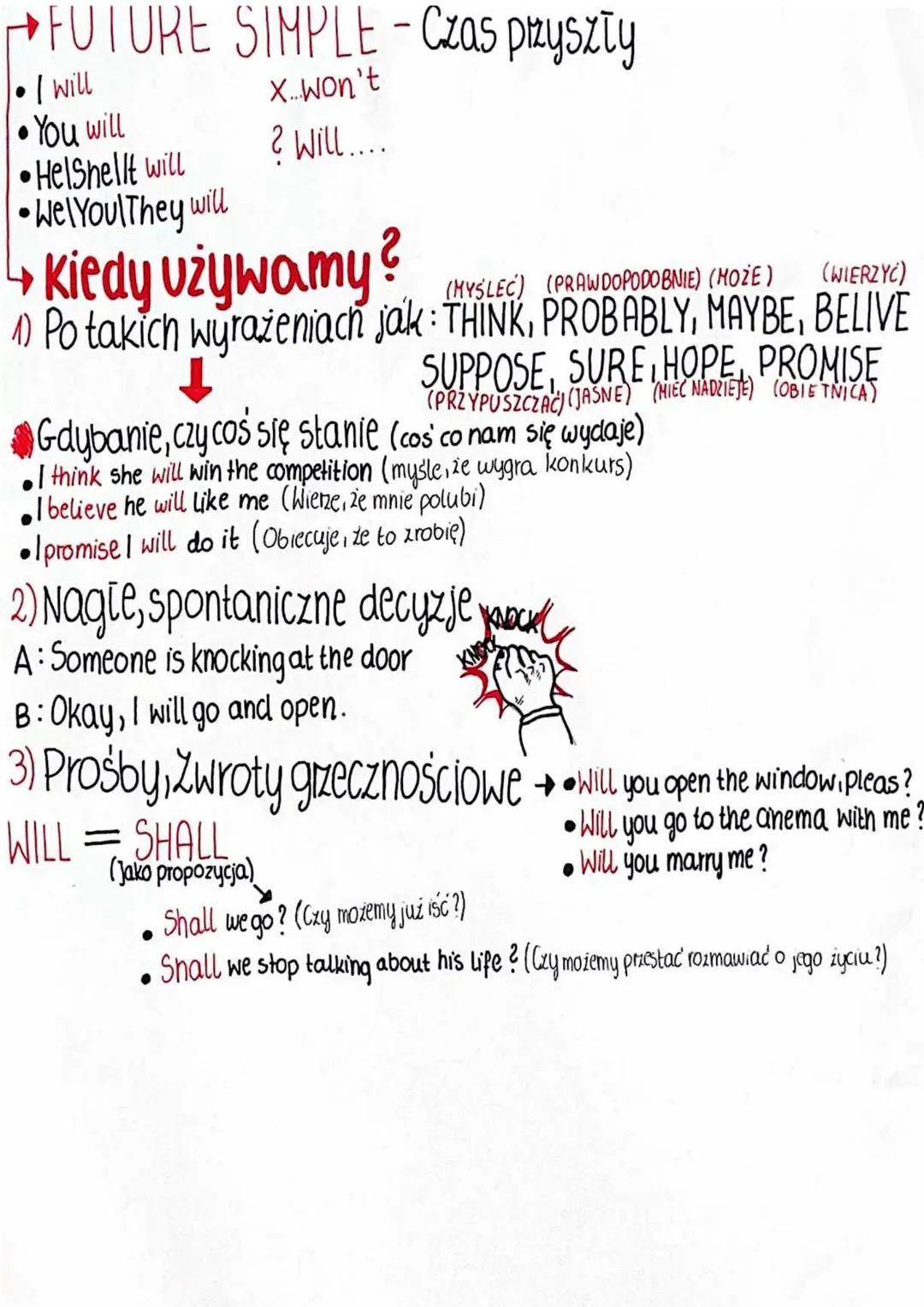 # FORMY WYRAZANIA PRZYSZ
→ GOING TO-Zamierzać
Kiedy używamy?s
I'm going to play
You are going to play
Shelhelit is going to play
Wel Youl
