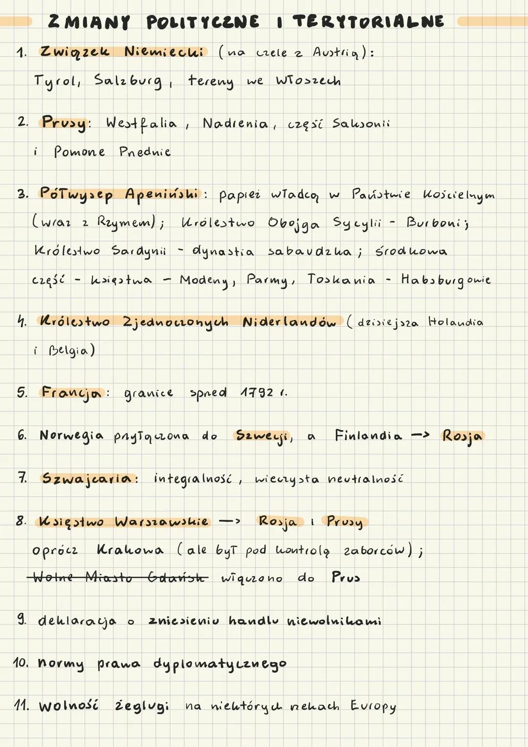 # KONGRES
WIEDEŃSKI
CELE I ZASADY
1. CELE I INNE
ustanowienie międzynarodowego Tadu po pokonaniu
Francji
w obradach wzięli udział m.in.
