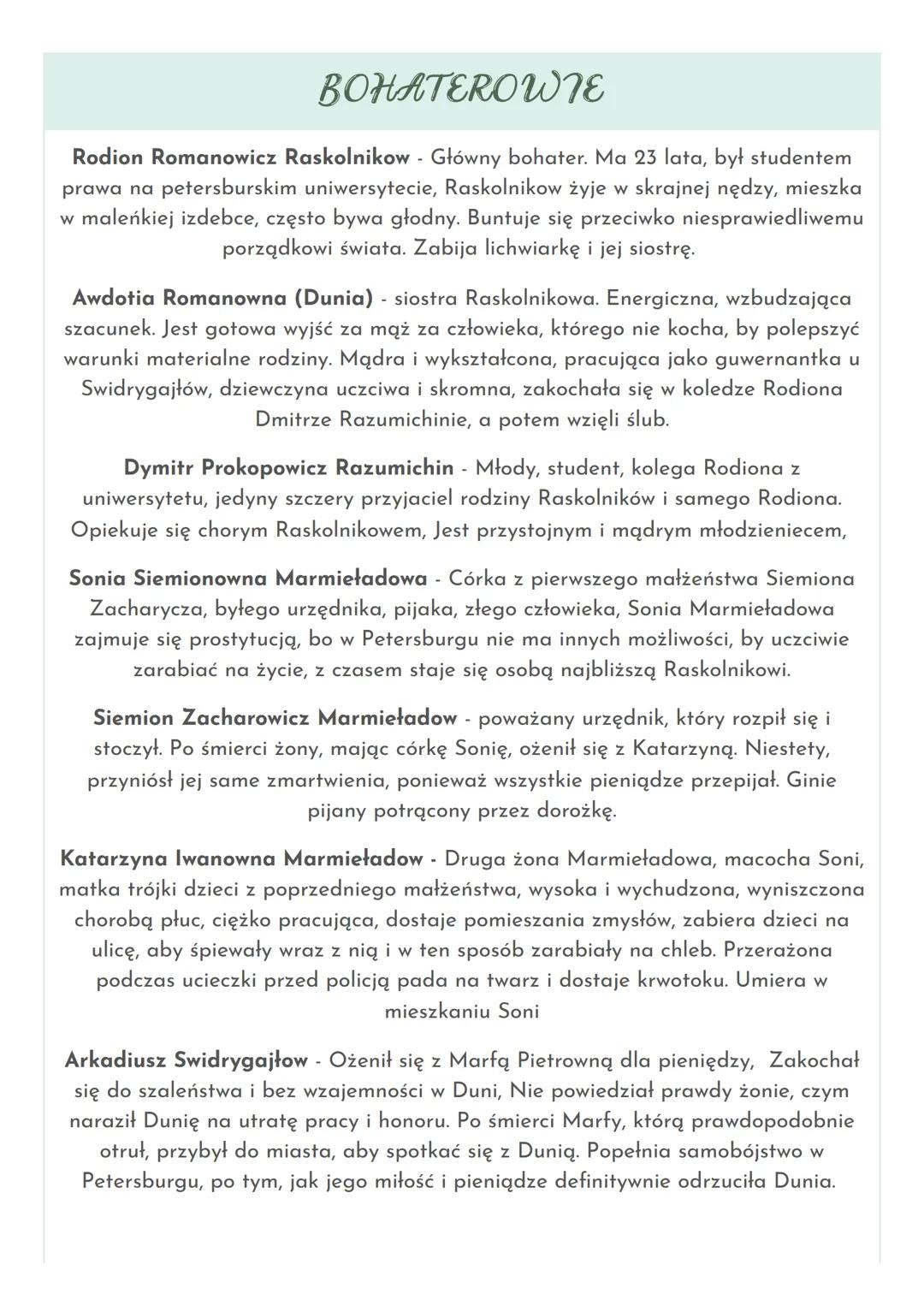 # ZBRODMA I KARA
FIODOR DOSTOJEWSKI
## CZAS I MIEJSCE AKCJI
Czas akcji: lipiec 1865r
Miejsce akcji: Petersburg
## GENEZA
→ Osobiste doś